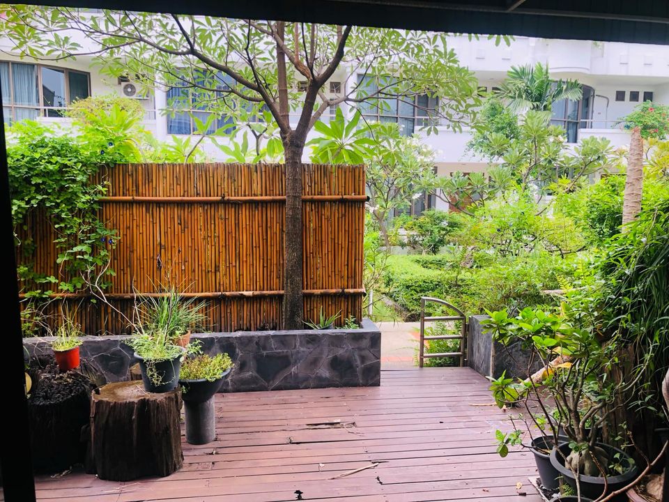 NA-H1105 ให้เช่าทาวน์โฮม 4 ชั้น โครงการ Garden House Rama3 บ้านสวย ร่มรื่น