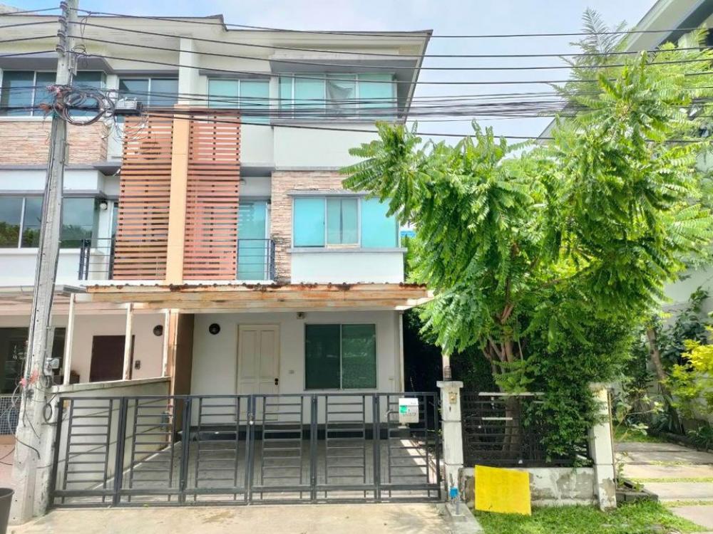 RH601 ให้เช่า townhome 3 ชั้น ทาวน์พลัส เกษตรนวมินทร์ หลัง บุญถาวร ถนนนวลจันทร์