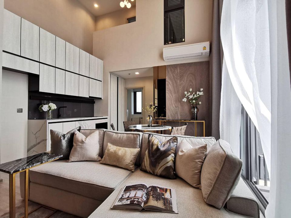 RC702 ให้เช่า คอนโด The Line Sukhumvit 101 / Duplex 2 bed 2 bath /Beautiful room