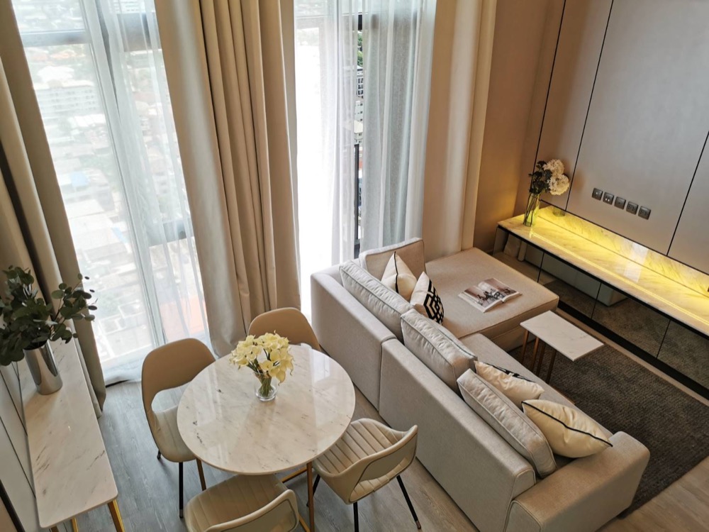 RC720 ให้เช่า คอนโด The Line Sukhumvit 101 / Duplex 2 bed 2 bath /Beautiful room