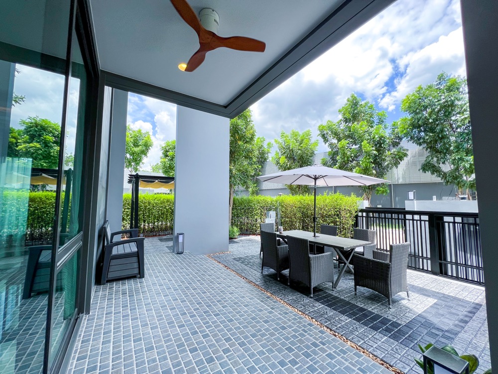 RH805 🔥For rent Single House Krungthep-Kreetha  5+1bedroom fully-furnited