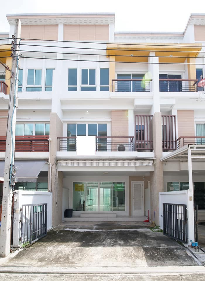 RH803 ให้เช่า Townhouse 3 ชั้น ซอยมัยลาภ เกษตร-นวมินทร์ 3ห้องนอน3ห้องน้ำ เหมาะทำออฟฟิศ