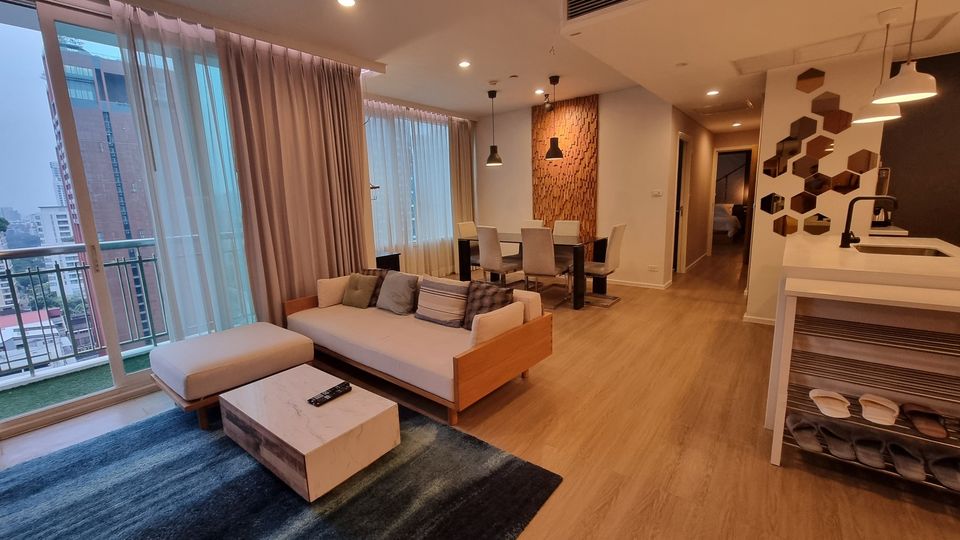 RC907 🔥Rent Condo Wind Sukhumvit 23 2bedroom2bathroom Fully-Furnished