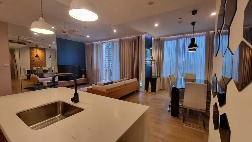 RC907 🔥Rent Condo Wind Sukhumvit 23 2bedroom2bathroom Fully-Furnished