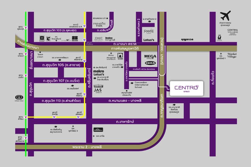 RH946  ให้เช่าบ้านเดียว Centro Bangna เซนโทร บางนา 📌พร้อมเช่าเดือน พ.ย.65