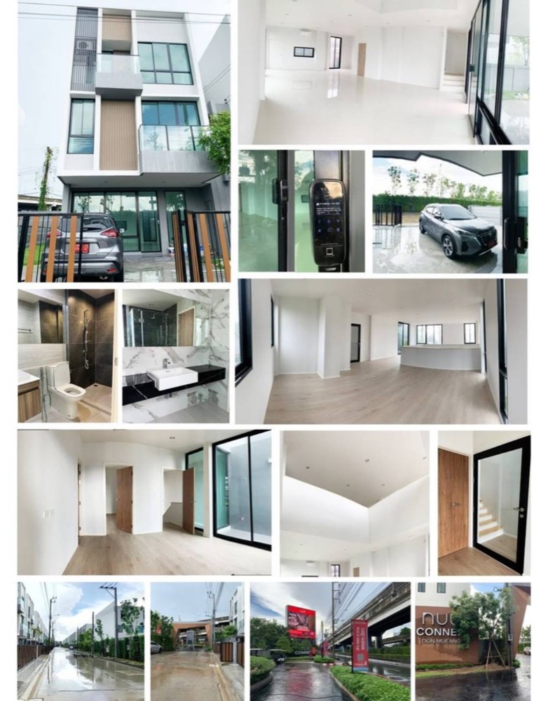 RH1001 ให้เช่าทาวน์โฮม Nue Connex House Donmueang