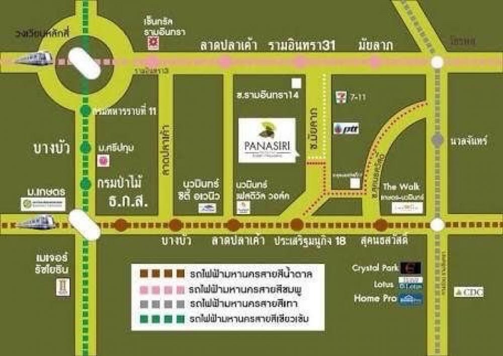 RH1018 ให้เช่า Townhouse 3 ชั้น ซอยมัยลาภ เรียบด่วนรามอินทรา 3ห้องนอน3ห้องน้ำ