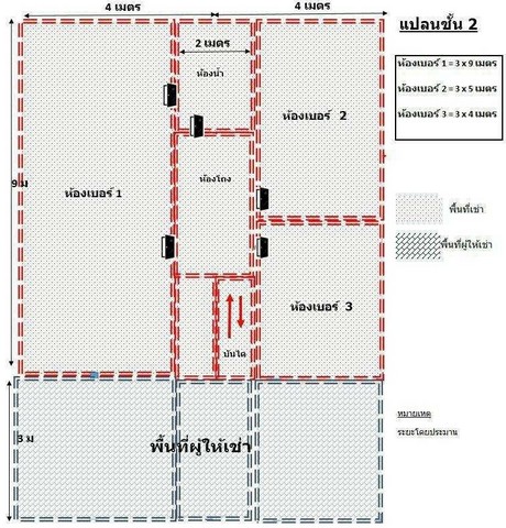 RH1223 ให้เช่า โฮมออฟฟิศ 200 ตร.ม.  ใกล้ BTS กรมป่าไม้ 200 เมตร