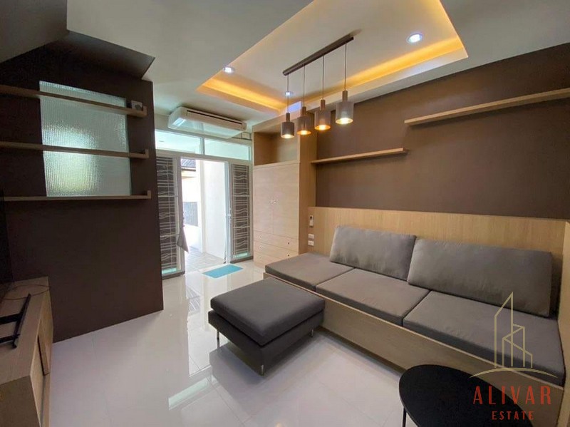 RH014523 ให้เช่า ทาวน์โฮม 3ชั้น ใจกลางเมือง Modern Life Townhome @ ห้วยขวาง ใกล้ MRT ห้วยขวาง