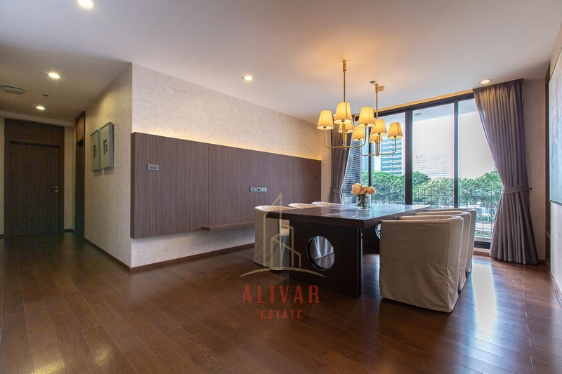 SC040824 Condo for sale/rent The Hudson Sathorn7, 4 bedrooms Fully Furnish near BTS Chong Nonsi.