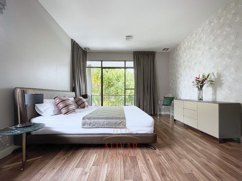 RH050524 ให้เช่า บ้านเดี่ยว 2ชั้น บ้านมัณฑนา อ่อนนุช-วงแหวน 3 Fully furnished ใกล้ เมกกะบางนา และ สนามบินสุวรรณภูมิ