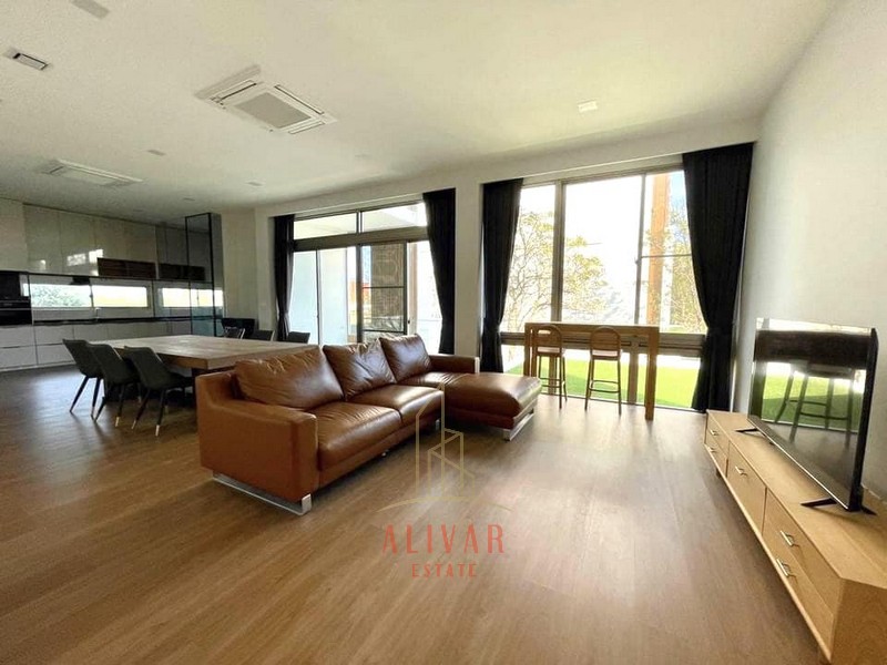 RH070324 ให้เช่า บ้านเดี่ยว 3ชั้น 3ห้องนอน 4ห้องน้ำ Vive พระราม9 fully furnished