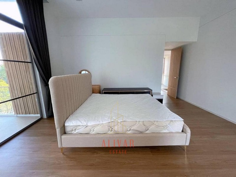 RH070324 ให้เช่า บ้านเดี่ยว 3ชั้น 3ห้องนอน 4ห้องน้ำ Vive พระราม9 fully furnished