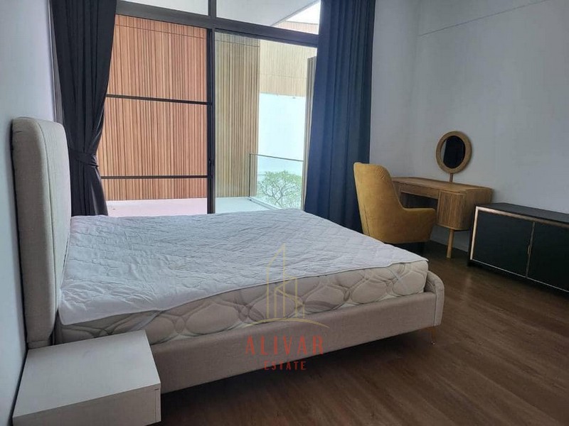 RH070324 ให้เช่า บ้านเดี่ยว 3ชั้น 3ห้องนอน 4ห้องน้ำ Vive พระราม9 fully furnished