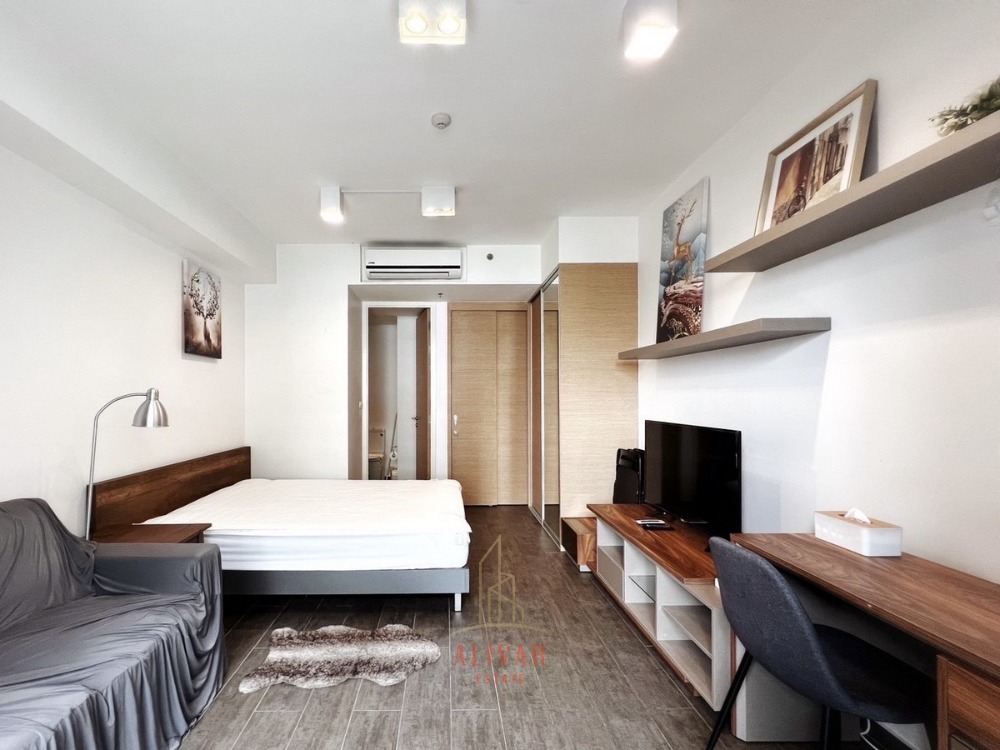 RC100524 ให้เช่า/ขาย คอนโด ขนาด 33ตร.ม.The Lofts Ekkamai Fully furnished ใกล้ BTS เอกมัย