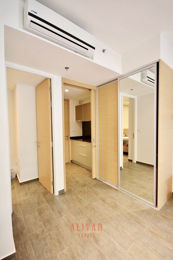 RC100524 ให้เช่า/ขาย คอนโด ขนาด 33ตร.ม.The Lofts Ekkamai Fully furnished ใกล้ BTS เอกมัย