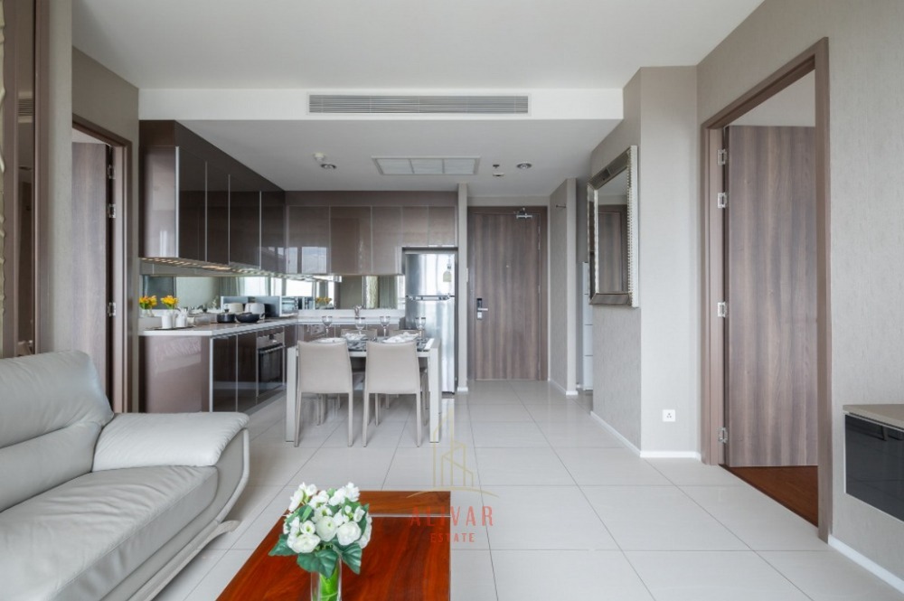 RC010725 ให้เช่า Condo MENAM RESIDENCES ตกแต่งครบ พร้อมเฟอร์นิเจอร์ ย่าน เจริญกรุง