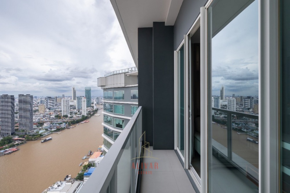 RC010725 ให้เช่า Condo MENAM RESIDENCES ตกแต่งครบ พร้อมเฟอร์นิเจอร์ ย่าน เจริญกรุง